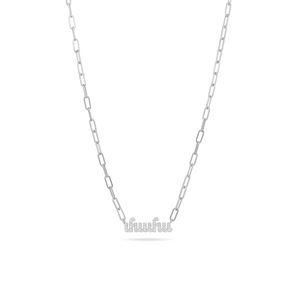 'Mama' Armenian Paperclip Necklace