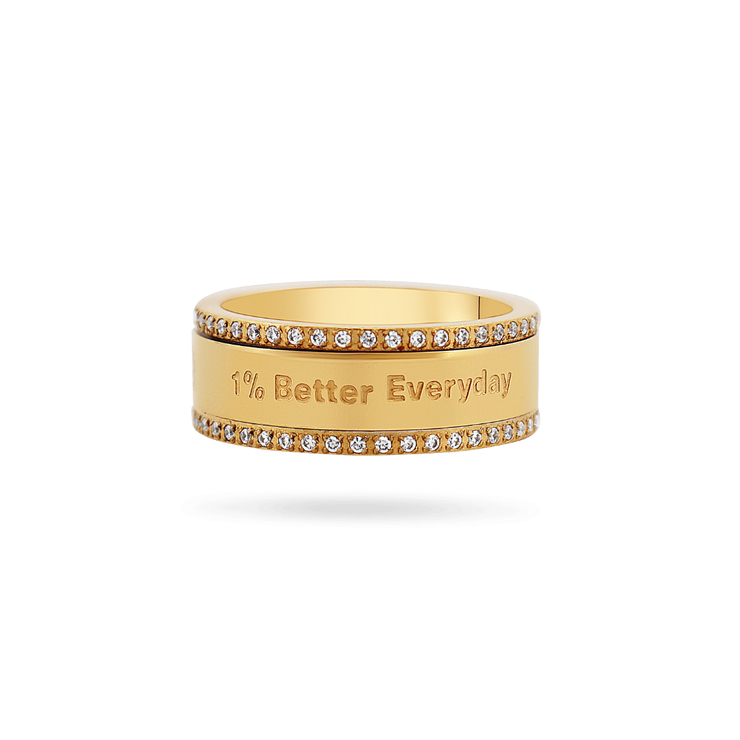 1% Better Everyday Rotating Ring (sample sale) Rings IceLink-RAN