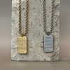 John 3:16 Dog Tag Prayer Necklace Necklaces IceLink-RAN