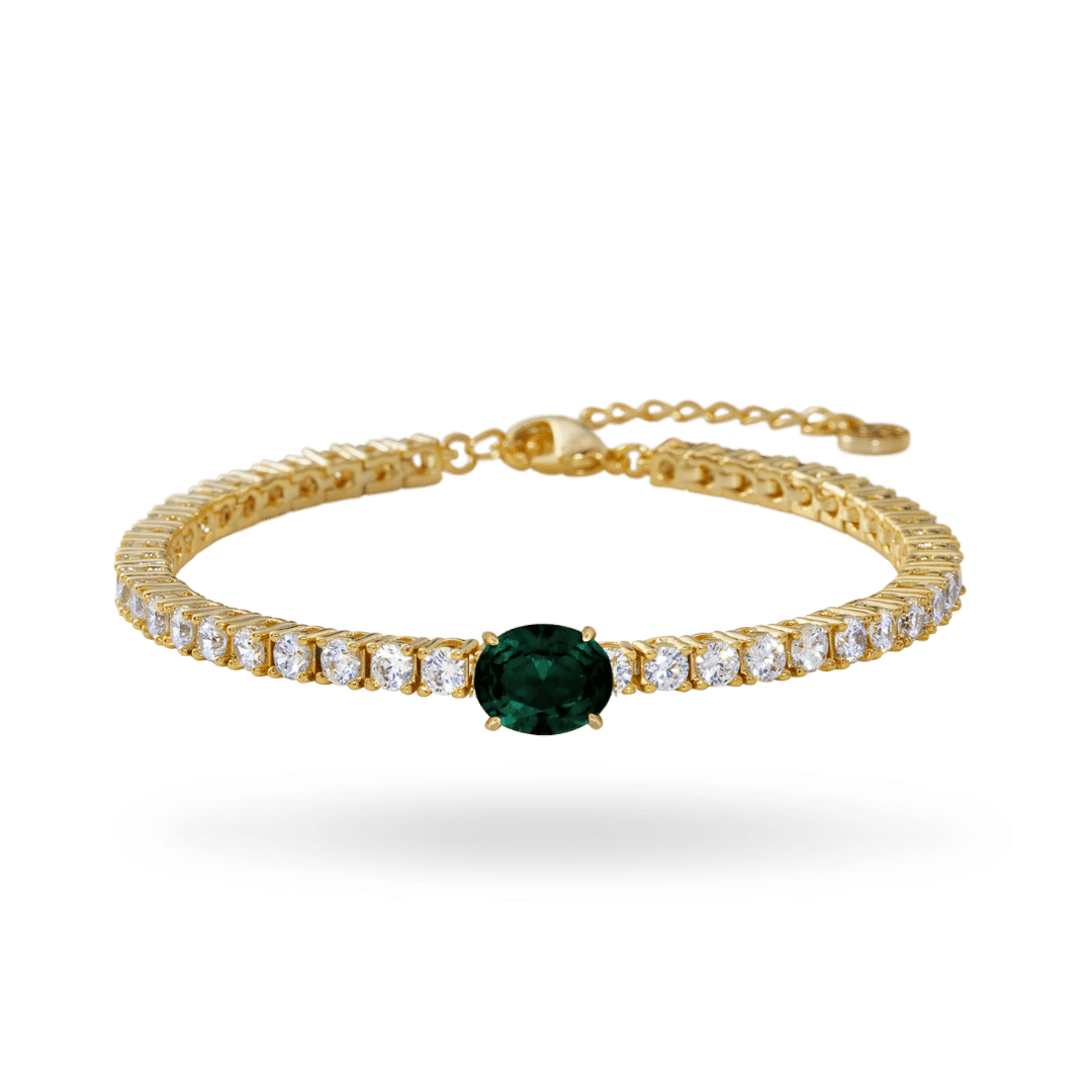 Emerald bracelets for sale discount
