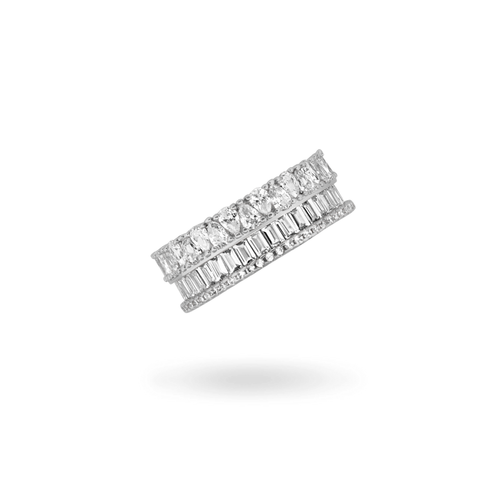 'Roxana' Triple Layer Ring Rings IceLink-ATL