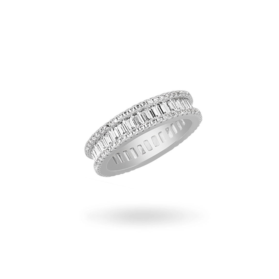 'Lexa' Eternity Baguette Band Rings IceLink-ATL