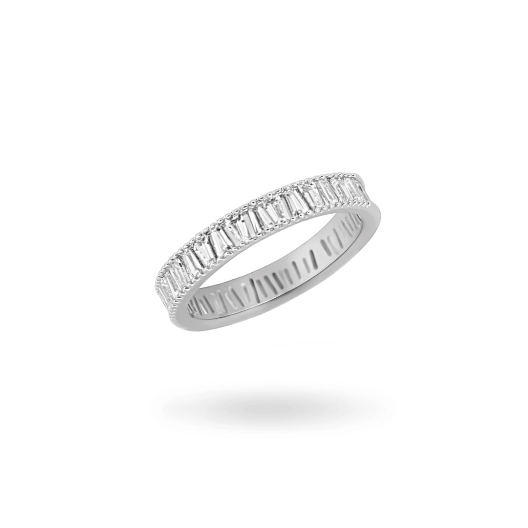 'Lena' Baguette Band (Sample Sale) Rings IceLink-ATL