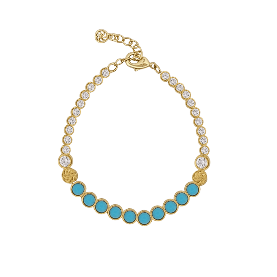 Turquoise Eternity Bracelet Bracelets IceLink-ATL