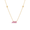 She Loves Jesus Necklace