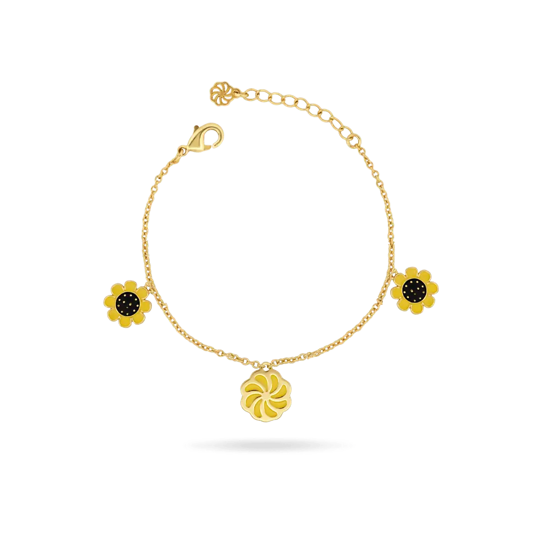 ‘Sunny Bloom’ Charm Bracelet Bracelets IceLink-DONNA
