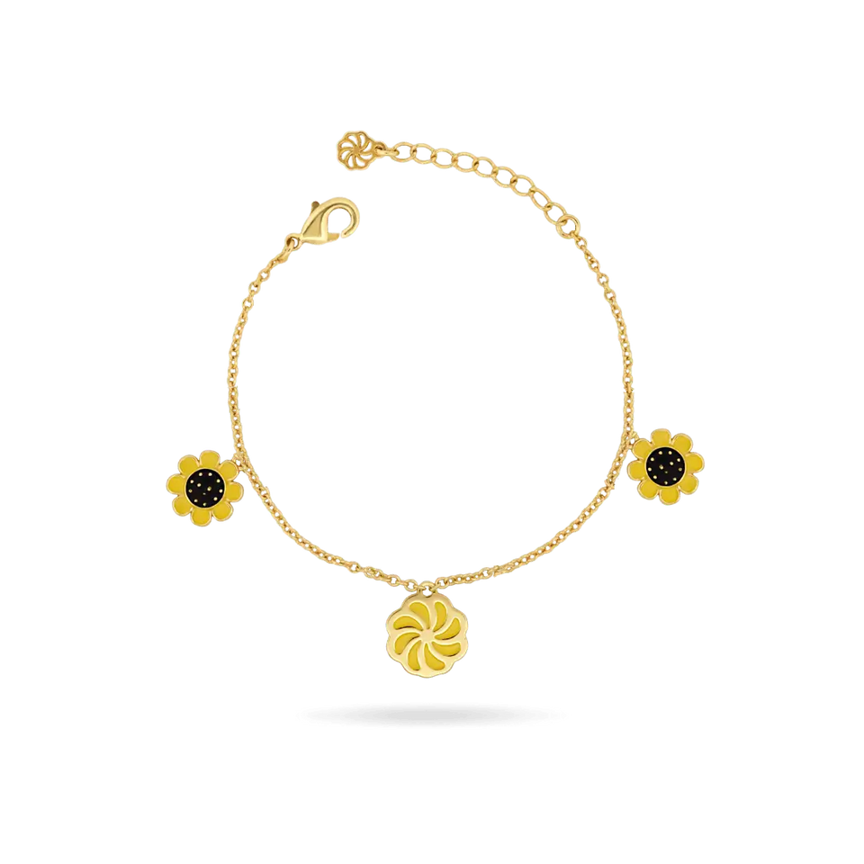 ‘Sunny Bloom’ Charm Bracelet Bracelets IceLink-DONNA