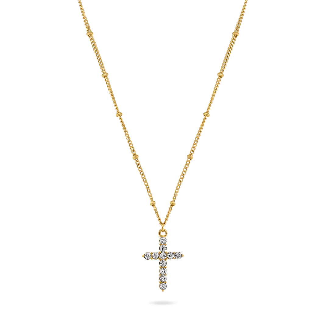 ‘Ruth’ Classic Cross Necklace