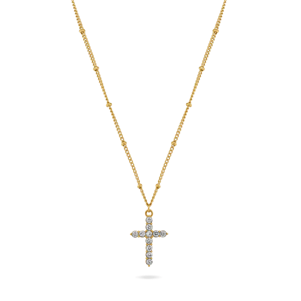 ‘Ruth’ Classic Cross Necklace