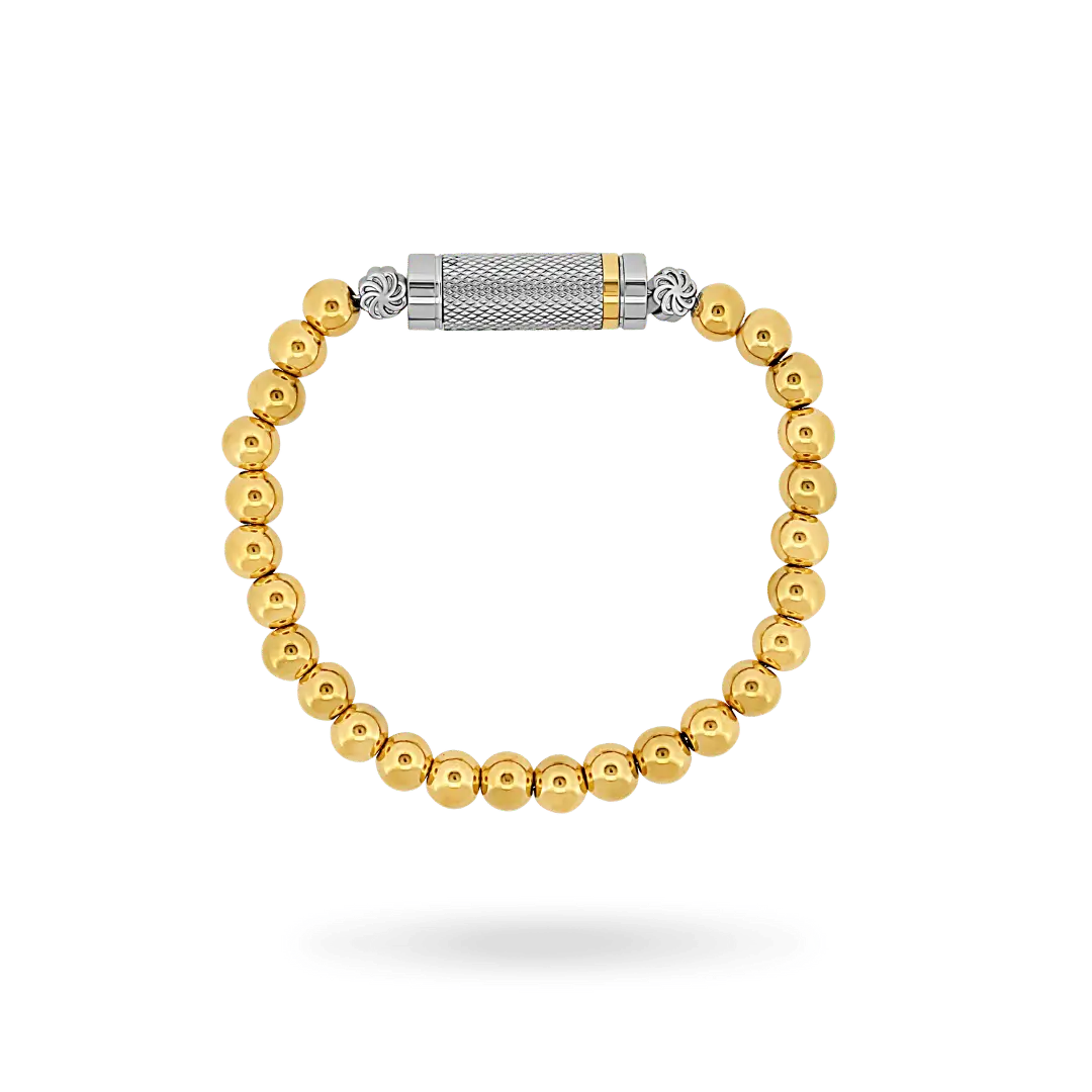 Vantage Two-Tone Bead Bracelet Bracelets IceLink-VRNA