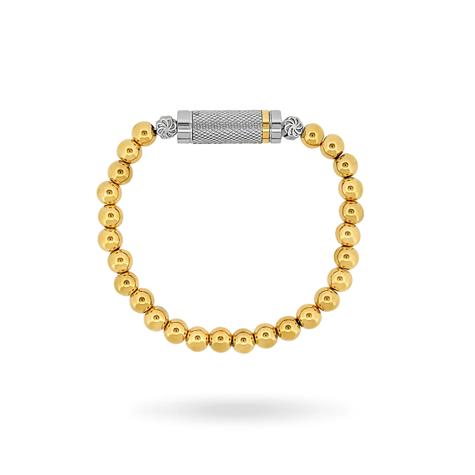 Vantage Two-Tone Bead Bracelet Bracelets IceLink-VRNA