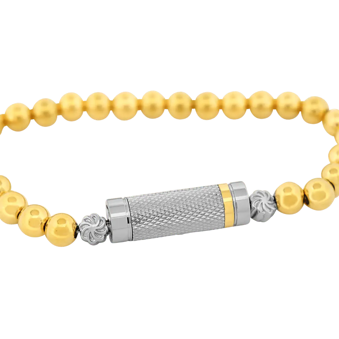 Vantage Two-Tone Bead Bracelet Bracelets IceLink-VRNA
