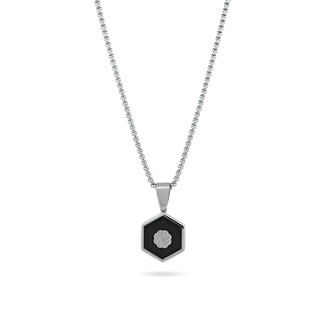 Axis Hexagon Pendant Necklace Necklaces IceLink-VRNA