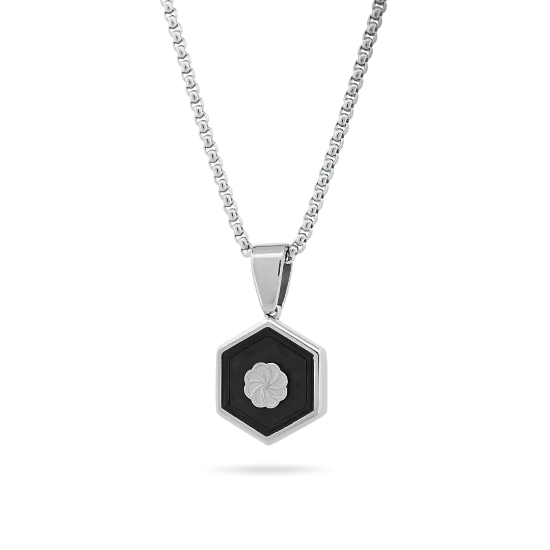 Axis Hexagon Pendant Necklace Necklaces IceLink-VRNA