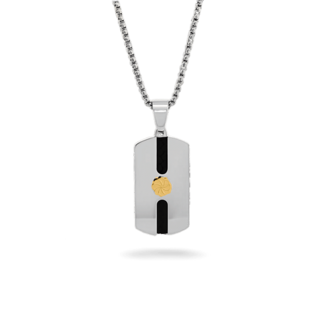 Ryder Dog Tag Necklace Necklaces IceLink-VRNA Stainless Steel