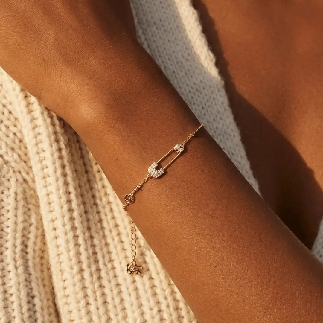 Safety Pin Bracelet Bracelets IceLink-ATL
