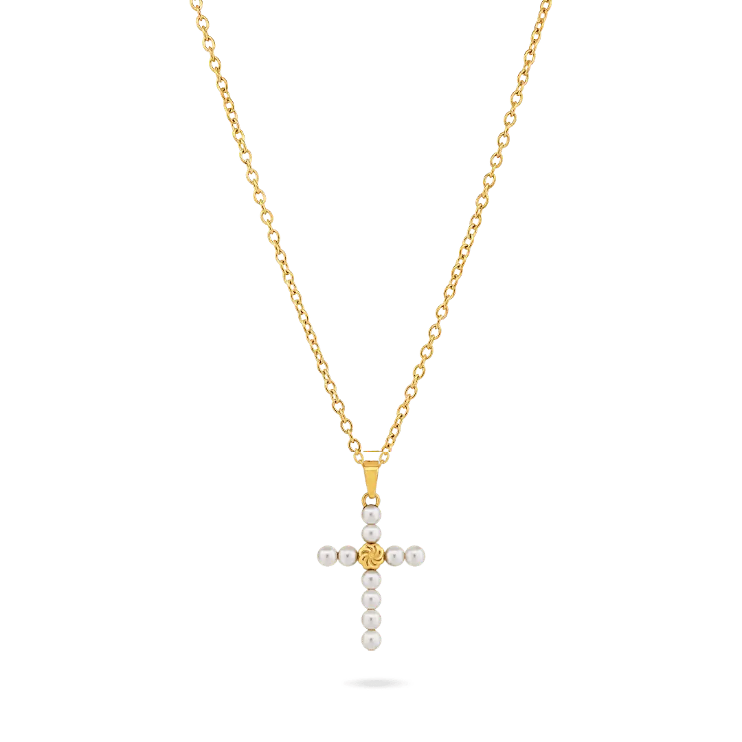 Celeste Cross Necklace Necklaces IceLink-VRNA