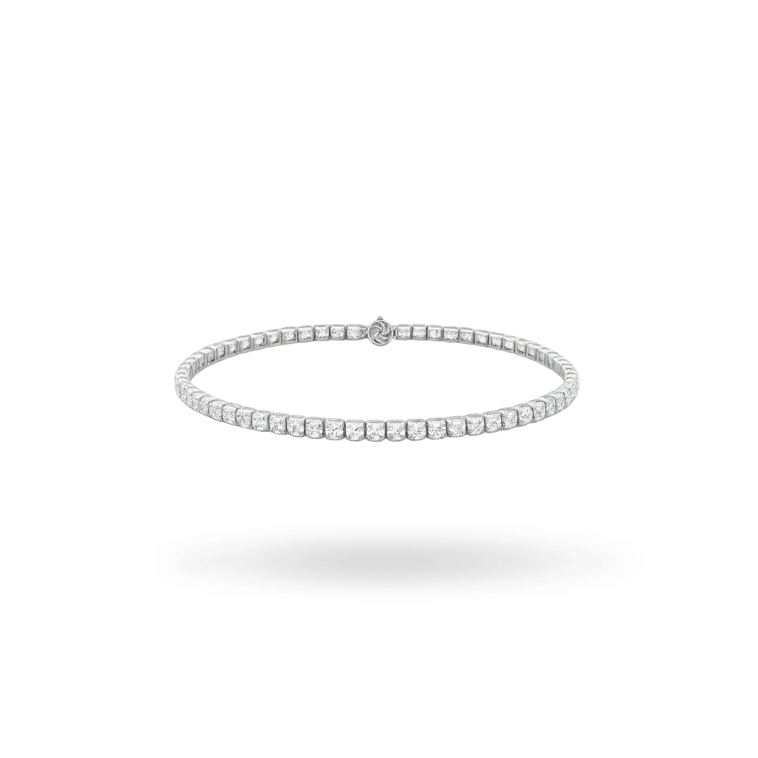 10K Gold Moissanite Tennis Bracelet 2.10mm