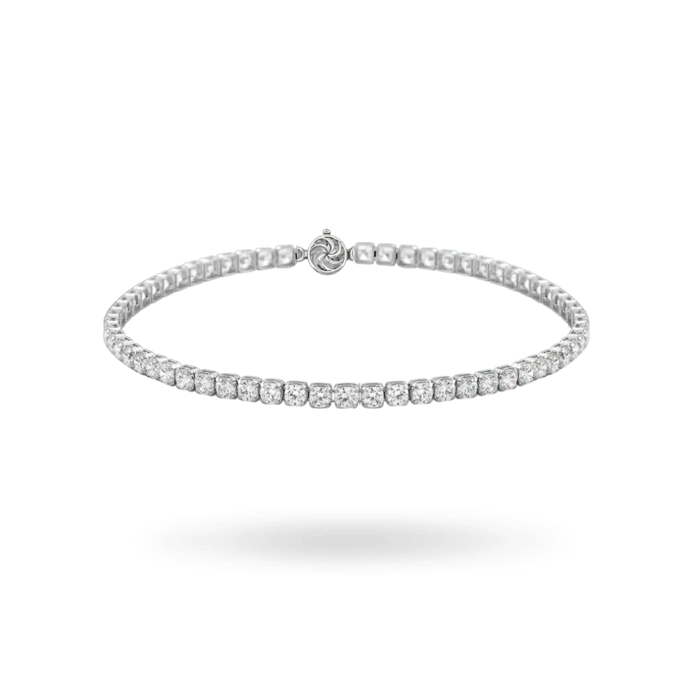 10K Gold Moissanite Tennis Bracelet 2.75mm