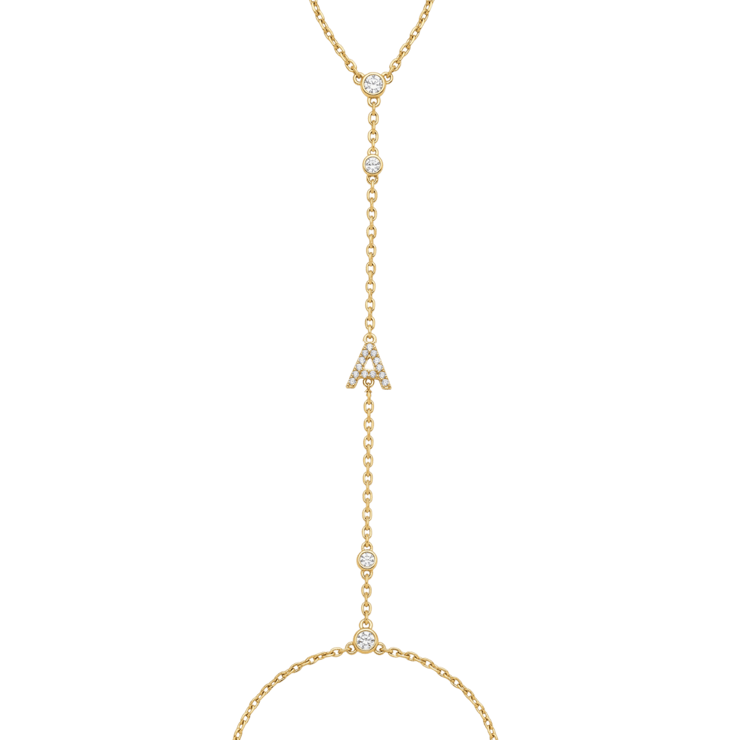 'True You' Initial Hand Chain Hand Chain IceLink-ATL