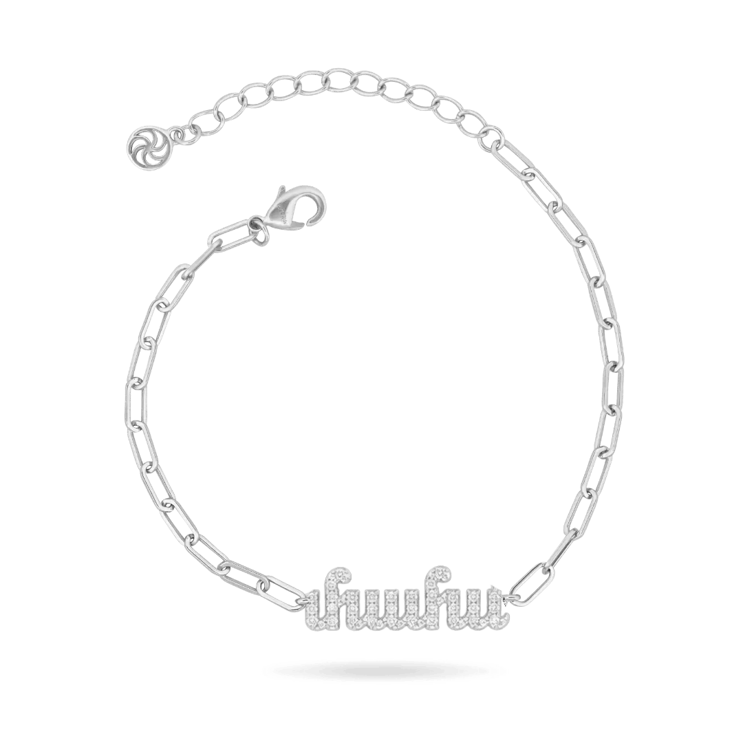 'Mama' Armenian Paperclip Bracelet