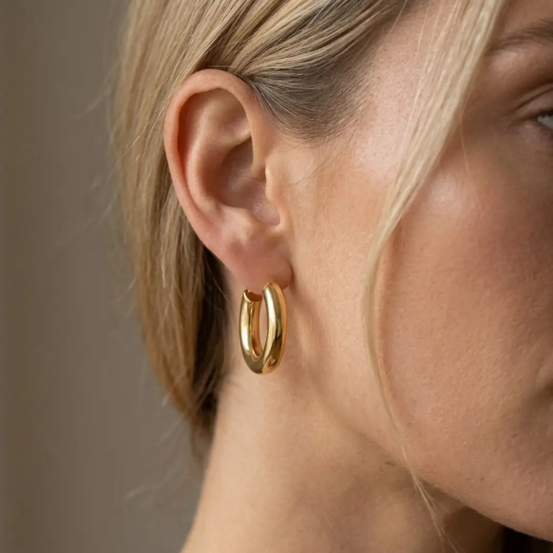 ‘Veya’ Hoop Earrings Earrings IceLink-LOVE