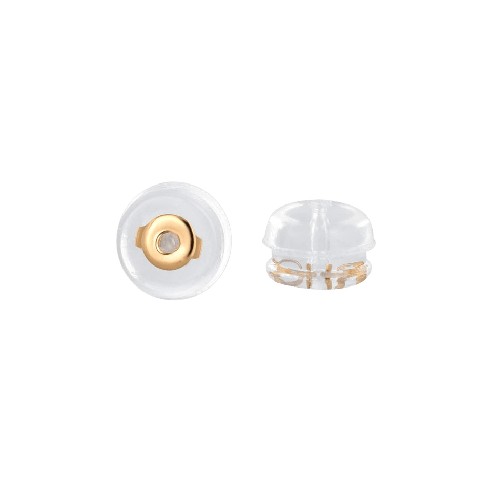 10K Gold Moissanite Stud Earrings 3.25mm Earrings IceLink-SVN