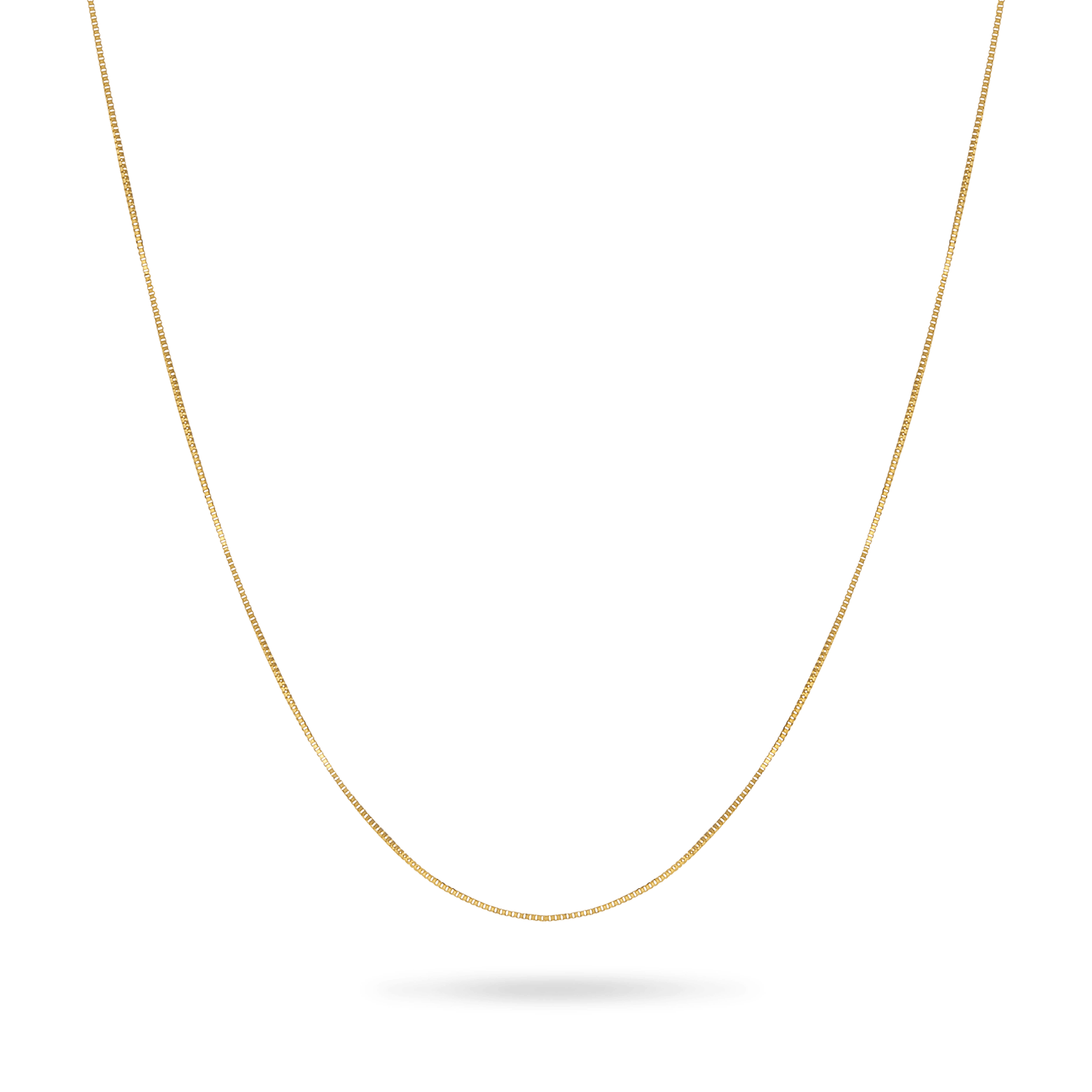 14K Adjustable Box Chain - IceLink