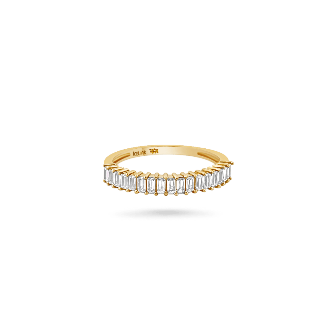 14K Baguette Ring Rings IceLink-SVN