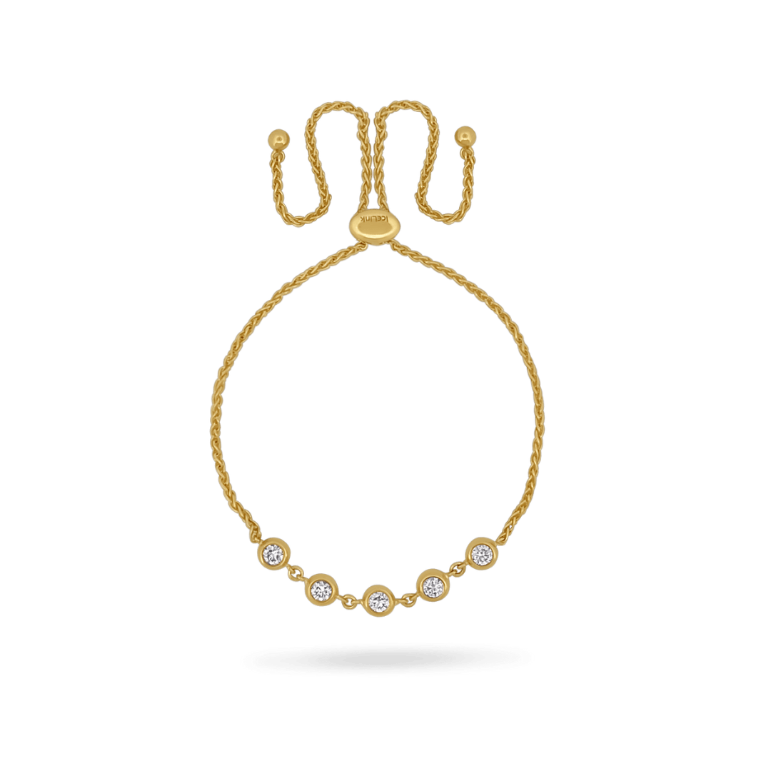 14K Isla Diamond Tennis Bracelet Bracelets IceLink-CAL 14K Gold  