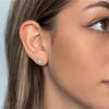 14K Dog Paw Diamond Stud Earrings (sample sale) Earrings IceLink-CAL   