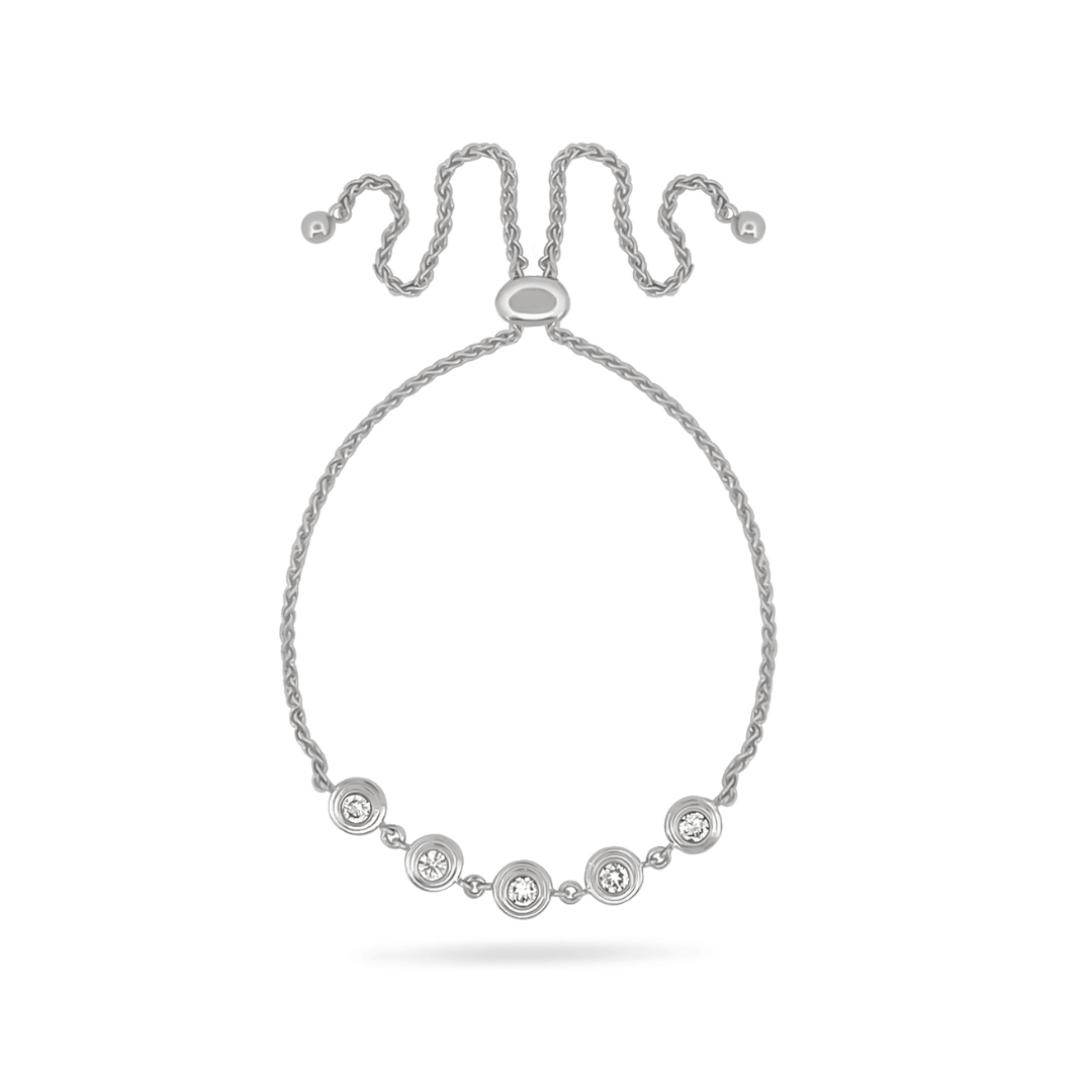 送税込【AMY O】Emerald Link Tennis Bracelet☆(2色) Coco Round Tennis Link Bracelet Emerald - Kinn