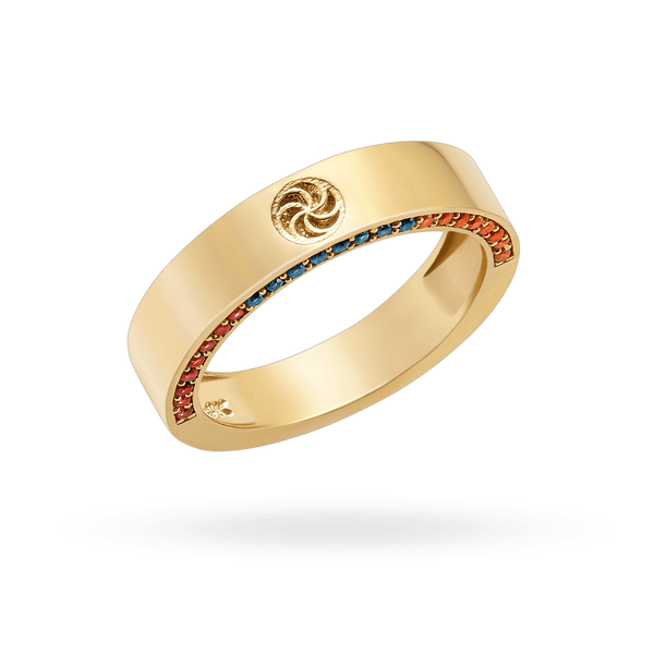 ARGUE full eternity gold clear 13号　リング 14k-eternity-band-with-