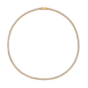 14K Gold Tennis Necklace 2.75mm Necklaces IceLink-CAL   