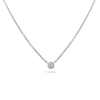 14K Isla Diamond Necklace Necklaces IceLink-CAL 14k White Gold  