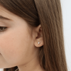 14K Isla Diamond Studs Earrings IceLink-CAL   