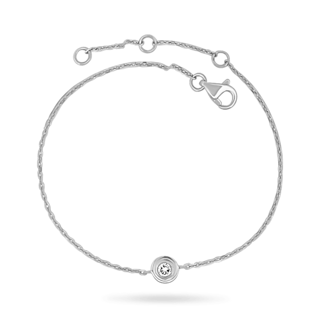 14K Lyla Diamond Bracelet Bracelets IceLink-CAL Default Title  