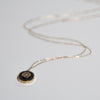 14K Onyx Eternity Necklace Necklaces IceLink-CAL   
