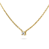 14K Princess Diamond Necklace Necklaces IceLink-CAL   