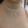 14K Sosem Diamond Pendant Necklaces IceLink-CAL   