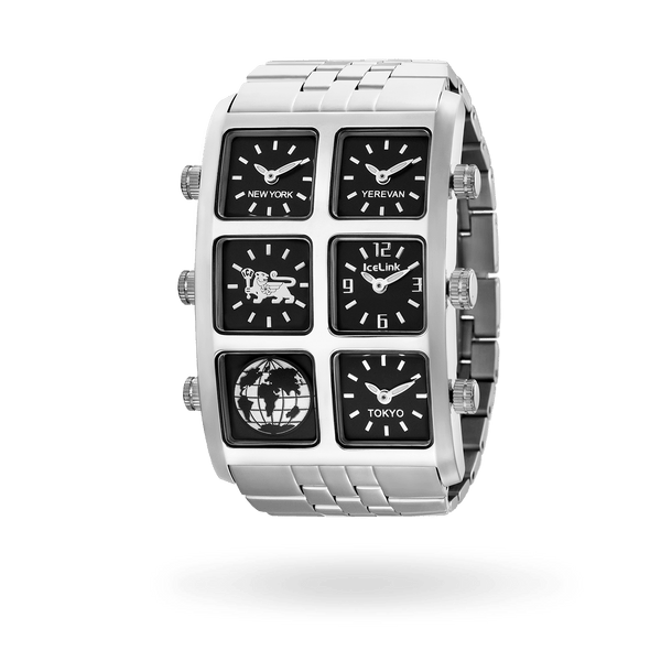 IceLink Generation 6TZ Davin Multi-Time Zone Watch IceLink Generation 6TZ Davin Multi-Time Zone Watch