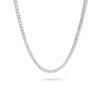 Amor Sui Classic Tennis Necklace Choker IceLink-ATL 14K White Gold Plated 14&quot; 