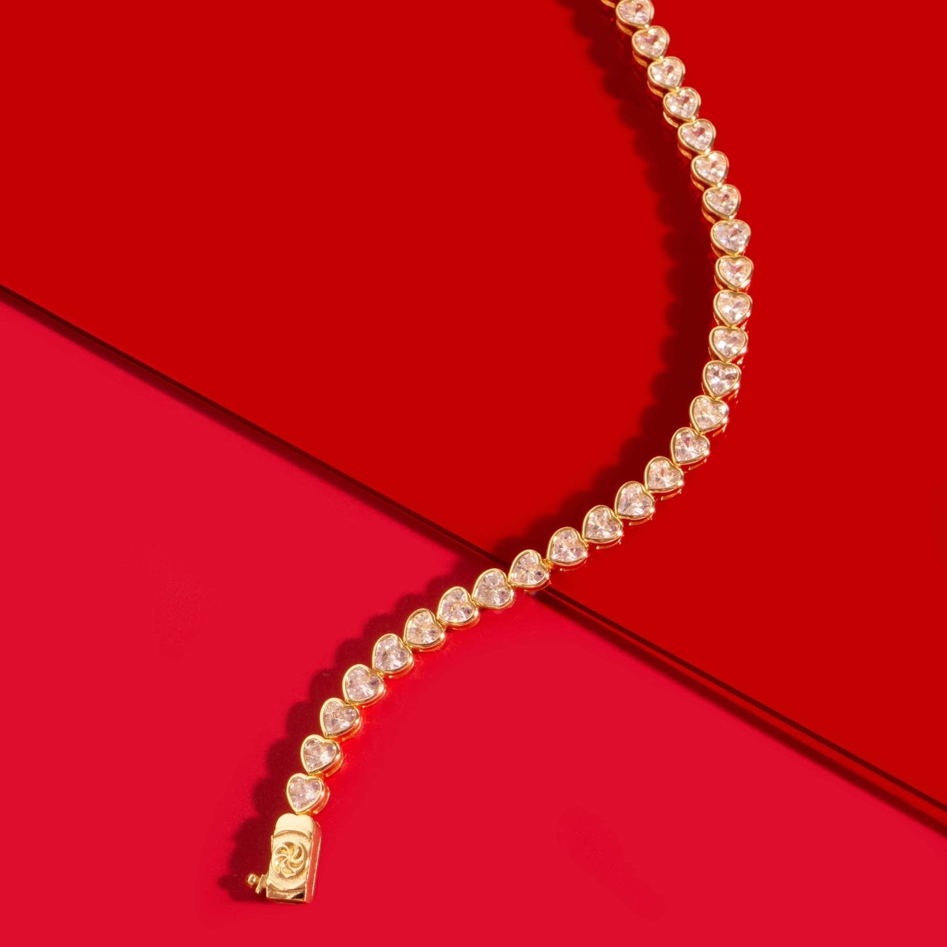 Amor Sui Heart Tennis Bracelet Bracelets IceLink-ATL