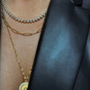 Amor Sui Heart Tennis Necklace Necklaces IceLink-ATL   