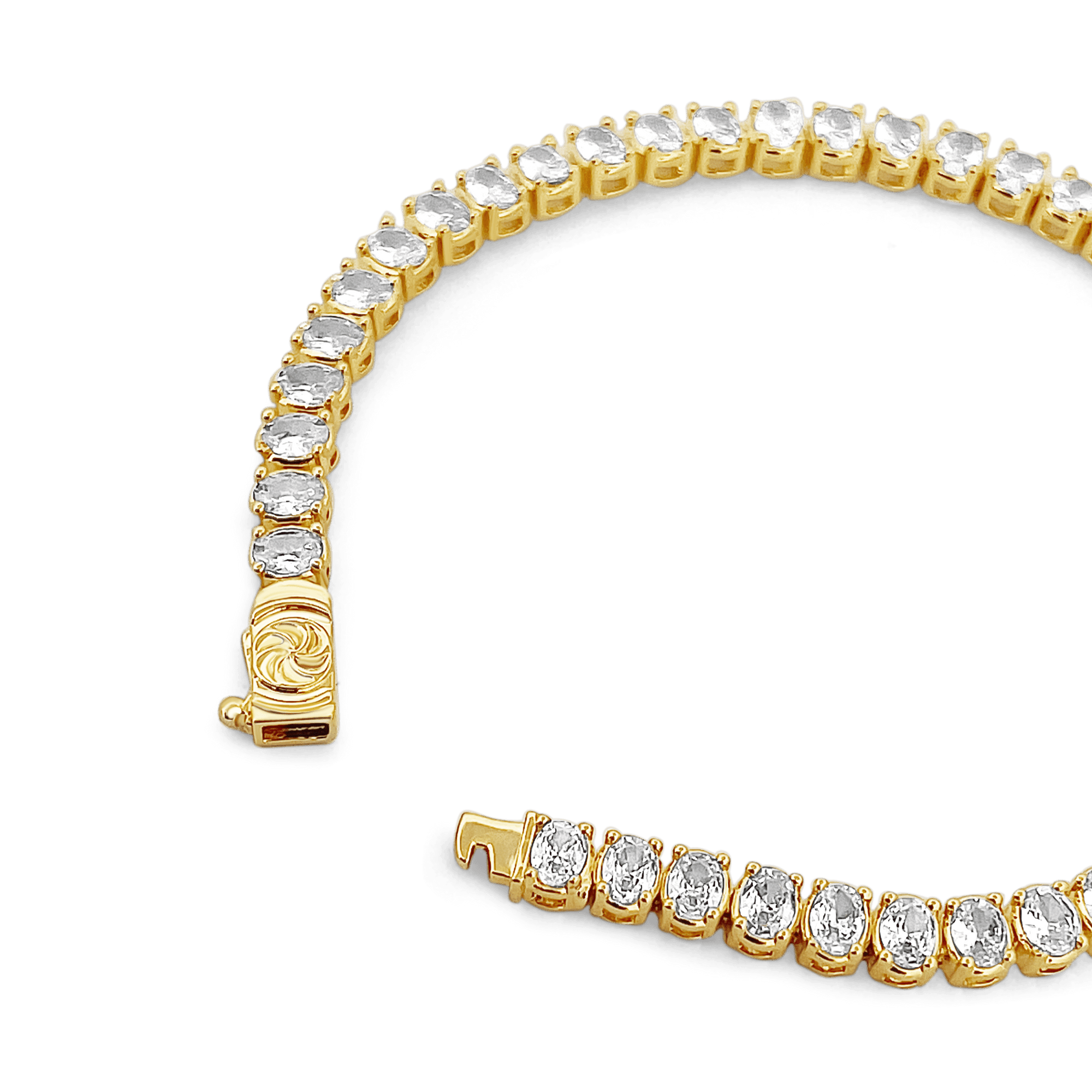 Amor Sui Oval Tennis Bracelet Bracelets IceLink-ATL
