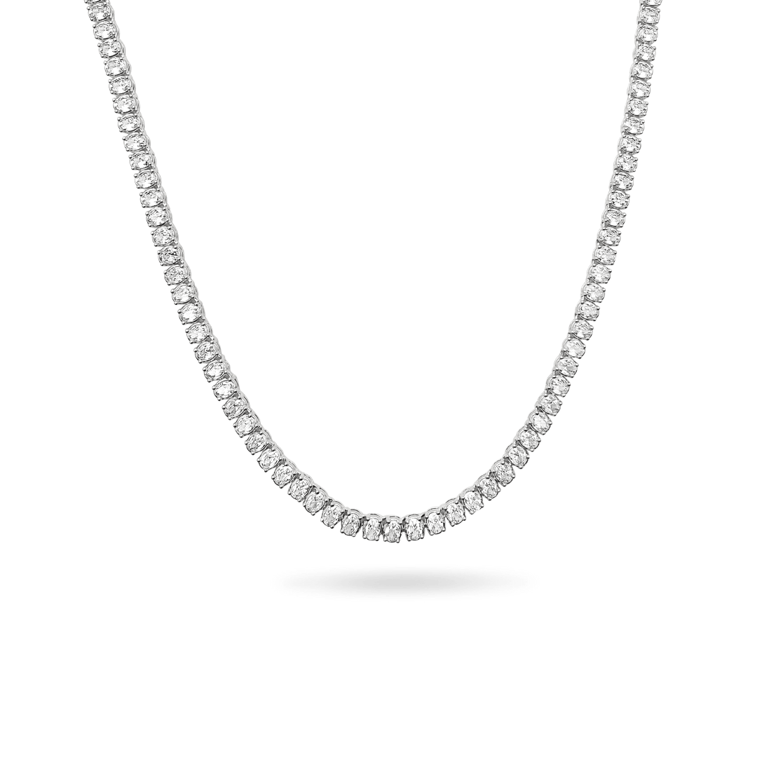 Amor Sui Oval Tennis Necklace IceLink
