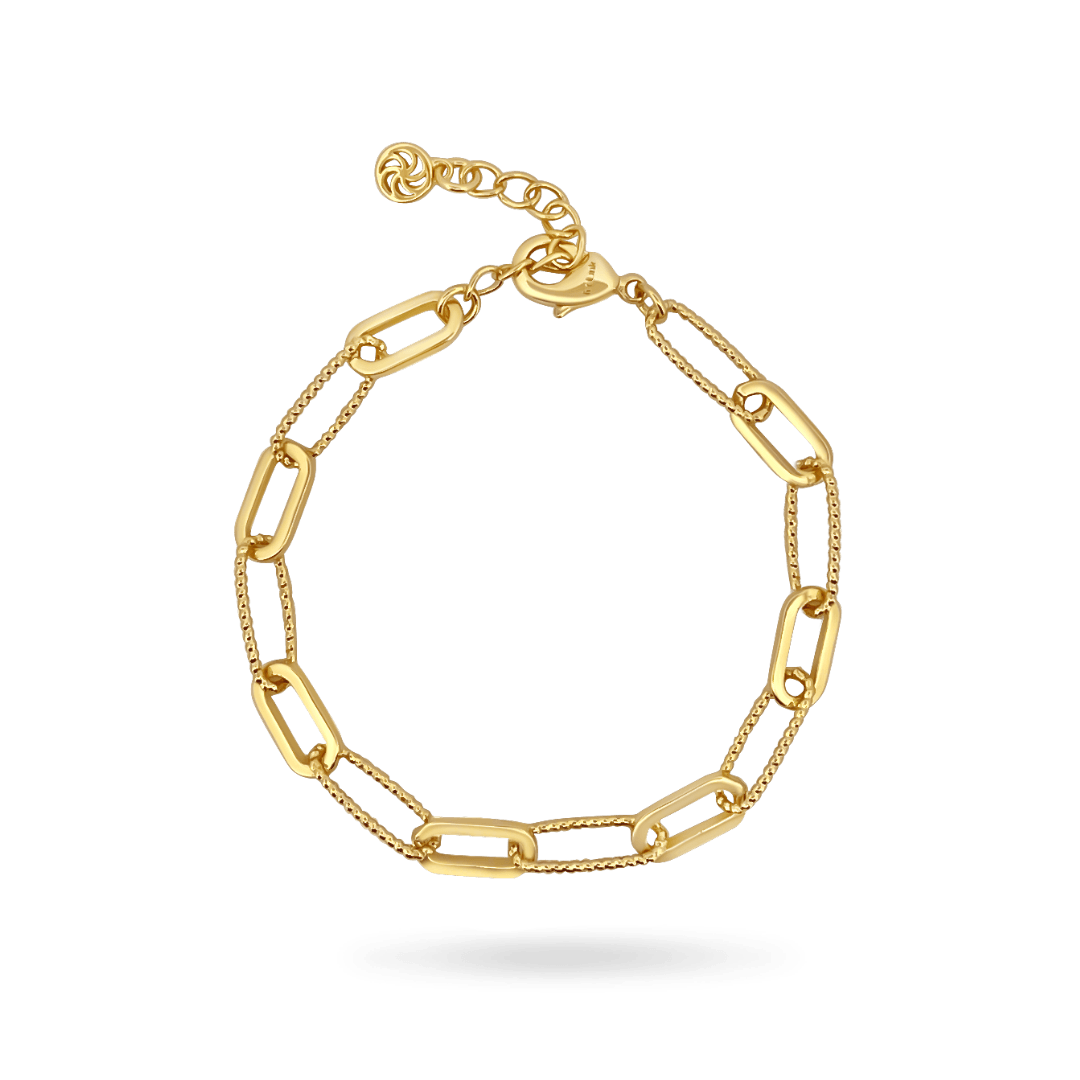 14K Diamond Armenian Initial Bracelet - IceLink