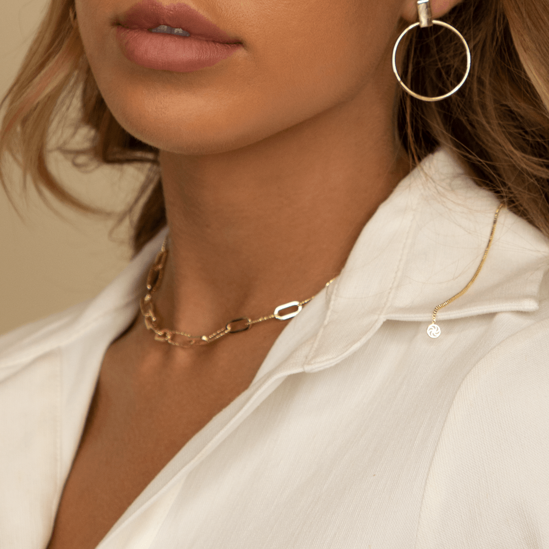 Angie Hoop Earrings