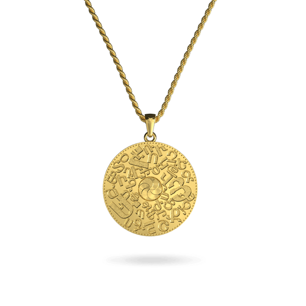 Armenian Alphabet Necklace Necklaces IceLink-RAN Default Title