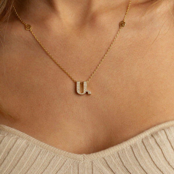 Armenian Initial Necklace